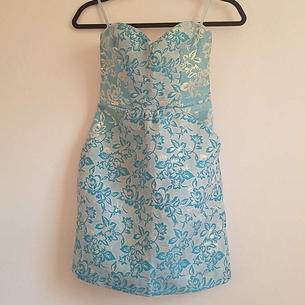Kimchi Blue Jacquard Dress